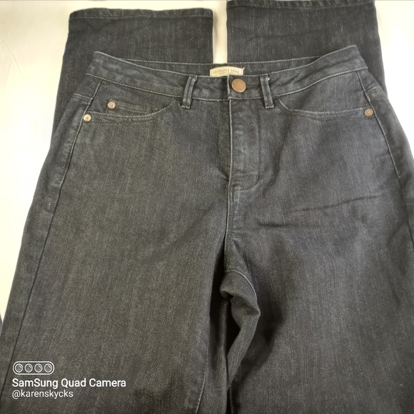 Coldwater creek dark blue denim jeans women's size 4 - Picture 2 of 4